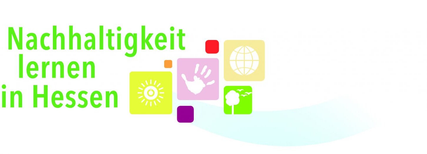 Logo Nachhaltigkeit lernen in Hessen