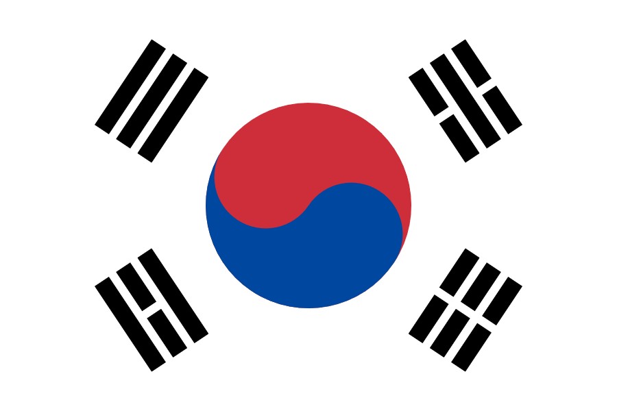 Flagge Südkorea