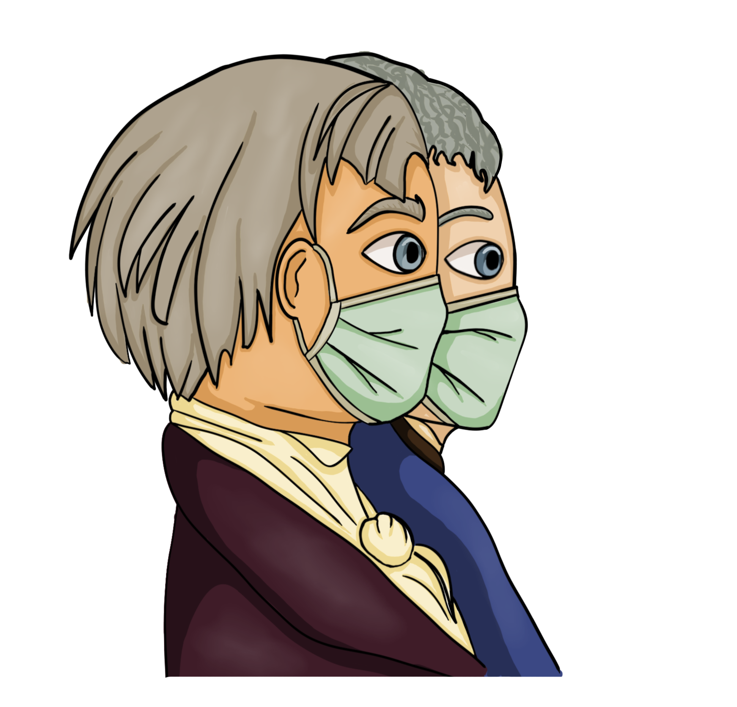 Humboldt mit Maske - Mia